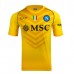 2023-24 SSC Napoli Mens Yellow Goalkeeper Jersey