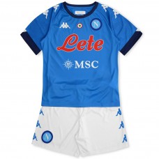 SSC Napoli Blue Football Kit Kids 2021