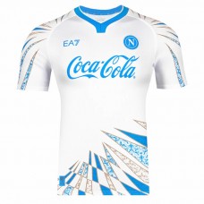 25-26 SSC Napoli Mens Pre Match Soccer Jersey 