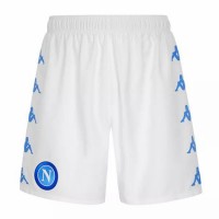 SSC Napoli Away Football Shorts White 2021