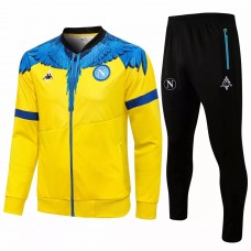 2021 SSC Napoli Tracksuit Burlon Goalkeeper Collection