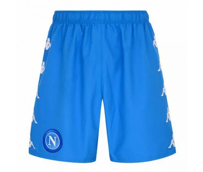 SSC Napoli Home Football Shorts Blue 2021