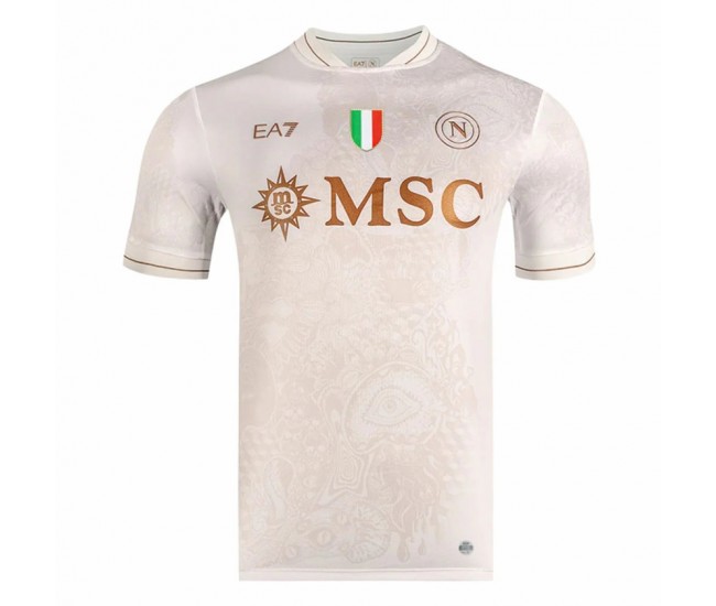 25-26 SSC Napoli Mens Away Soccer Jersey