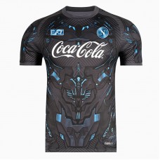 25-26 SSC Napoli Mens Ebony Training Jersey
