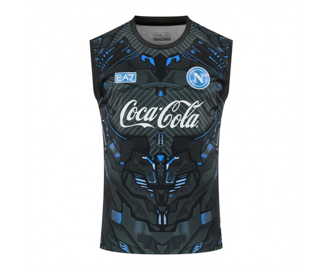 25-26 SSC Napoli Mens Ebony Training Singlet