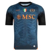 25-26 SSC Napoli Mens Halloween Blue Jersey