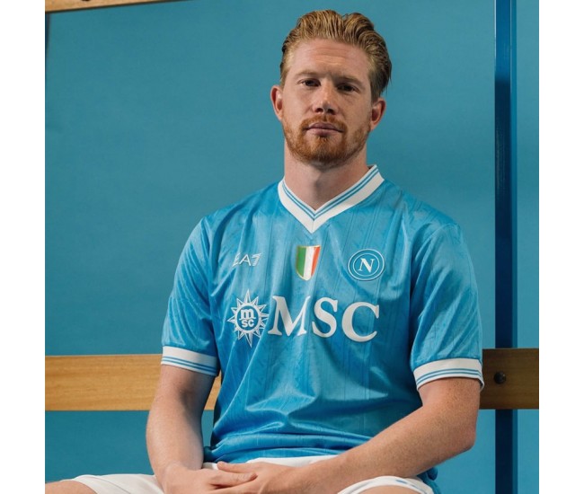 25-26 SSC Napoli Mens Home Authentic Soccer Jersey