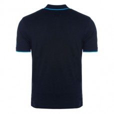 23-24 SSC Napoli Mens Navy Blue Representation Polo Shirt