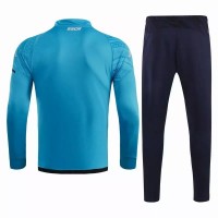 SSC Napoli Training Technical Football Tracksuit Blue 2020