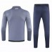 SSC Napoli Training Technical Football Tracksuit Grey 2020