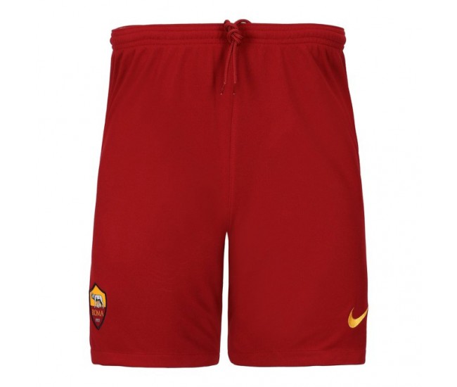 AS Roma Away Red Shorts 2019