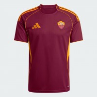 25-26 AS Roma Mens Home Soccer Jersey 