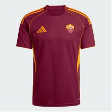 25-26 AS Roma Mens Home Soccer Jersey 