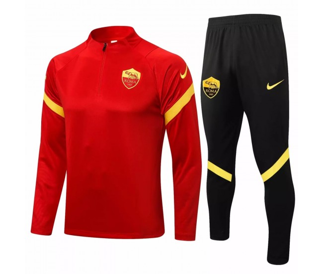 2021-22 As Roma Training Technical Soccer Tracksuit