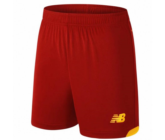 2021-22 AS Roma Home Red Shorts