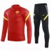 2020-21 AS Roma Training Technical Soccer Tracksuit Red