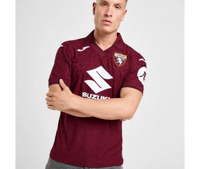 25-26 Torino FC Mens Home Soccer Jersey