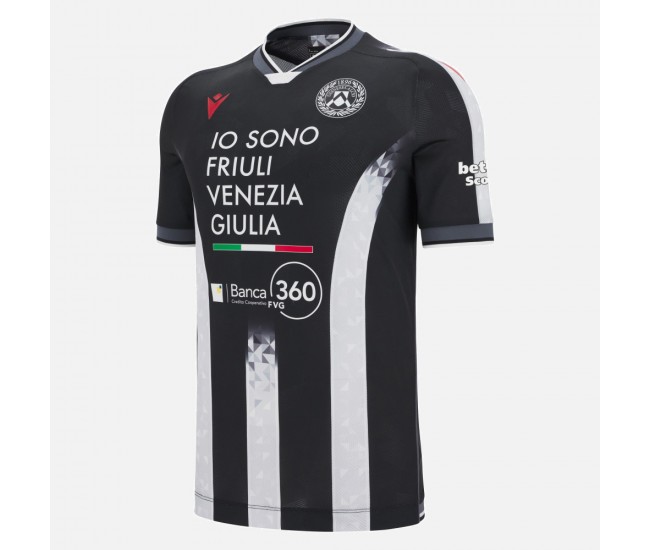 25-26 Udinese Calcio Mens Home Soccer Jersey