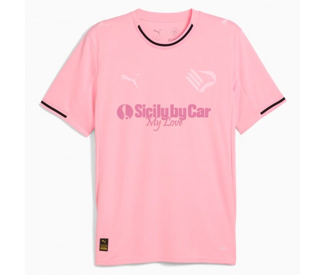 25-26 Palermo FC Mens Home Soccer Jersey