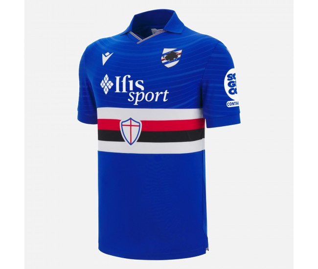  25-26 UC Sampdoria Mens Home Soccer Jersey
