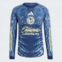 25-26 Club America Mens Away Long Sleeve Soccer Jersey 