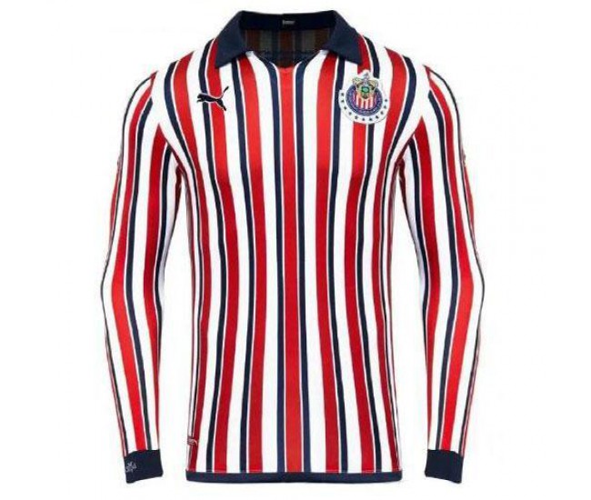 Chivas Home Rep Long Sleeve CWC Jersey 18/19