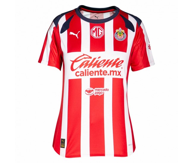 25-26 Chivas de Guadalajara Womens Home Soccer Jersey 