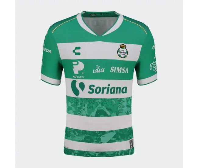 25-26 Santos Laguna Charly Mens Home Soccer Jersey