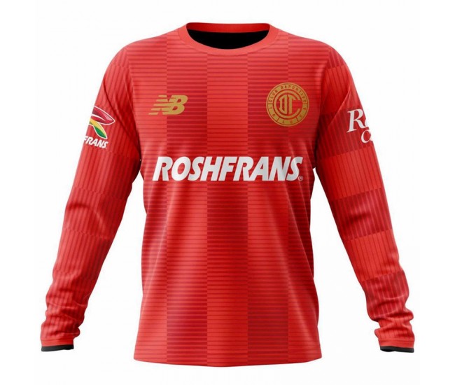 25-26 Toluca Mens Home Long Sleeve Soccer Jersey
