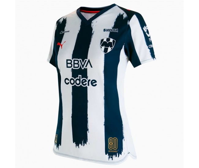 25-26 CF Monterrey Womens Home Jersey