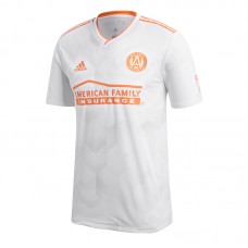 Men's Atlanta United FC Darlington Nagbe adidas White 2018 King Peach Authentic Player Jersey