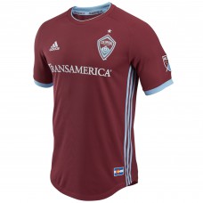 Men's Colorado Rapids adidas Burgundy 2018 Primary Authentic Custom Jersey