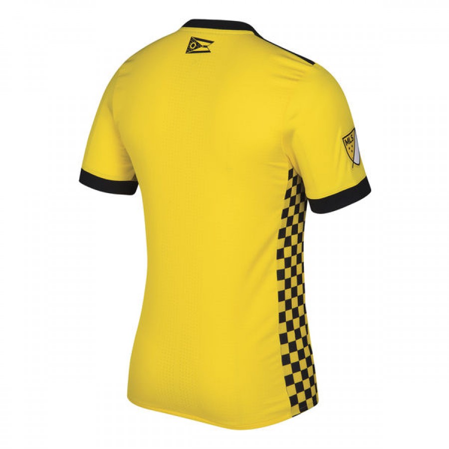 Youth Columbus Soccer Yellow Short Sleeve Jersey Dress SUPPORTER