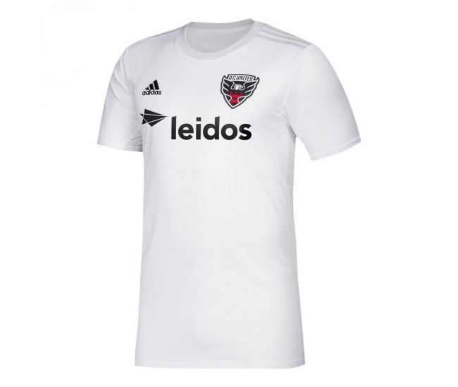 Men's D.C. United adidas White 2020 Secondary Jersey