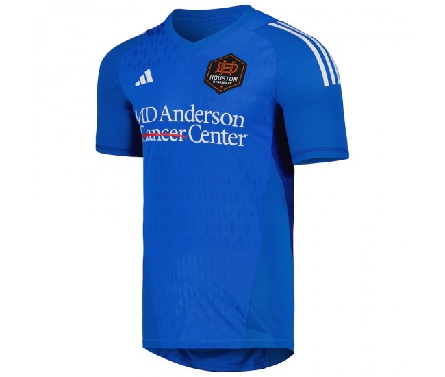 2023-24 Houston Dynamo Men's Blue Goalkeeper Jersey