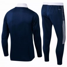 LA Galaxy Training Football Presentation Tracksuit Navy 2021 2022