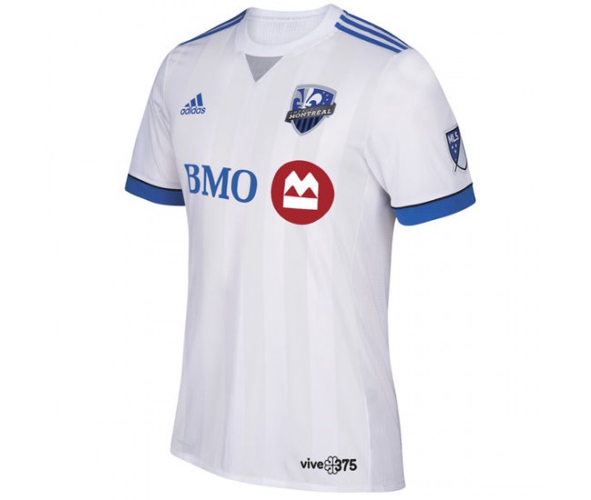 Montreal Impact adidas 2018 Secondary Authentic Team Jersey - White