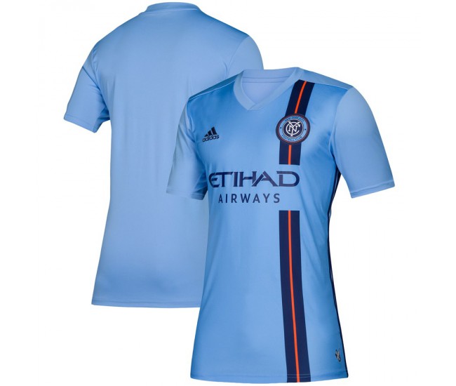 Men's New York City FC adidas Blue 2019 Primary Jersey