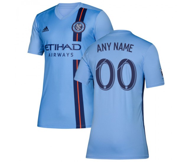 Men's New York City FC adidas Blue 2019 Primary Custom Jersey