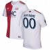 New England Revolution adidas 2017/18 Secondary Authentic Custom Jersey- Red/White