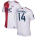 Diego Fagundez New England Revolution adidas 2017/18 Secondary Authentic Jersey - Red/White