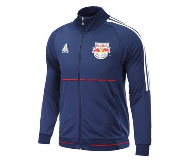 New York Red Bulls Blue Anthem Full Zip Jacket