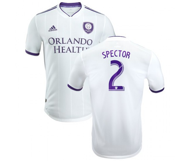 Men's Orlando City SC Jonathan Spector adidas White 2018 Origin Kit Authentic Player Jersey