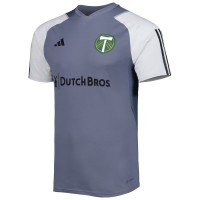 2023-24 Portland Timbers Men's Gray Training Jersey