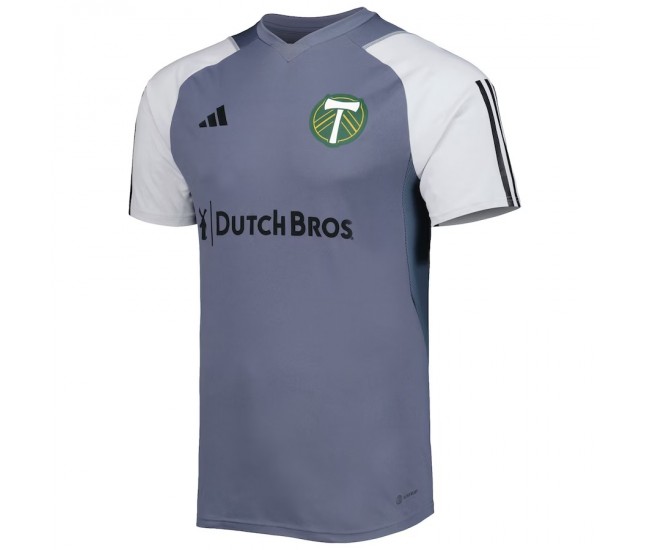 2023-24 Portland Timbers Men's Gray Training Jersey