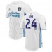 Men's San Jose Earthquakes Nick Lima adidas White 2018 Secondary Authentic Player Jersey