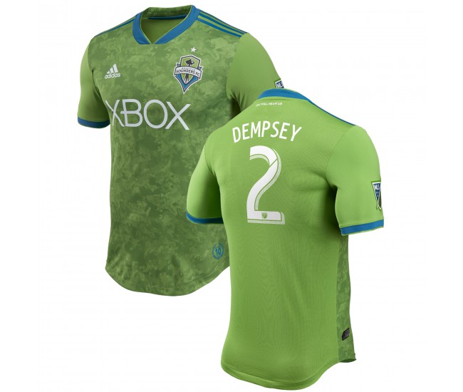 Men's Seattle Sounders FC Clint Dempsey adidas Green 2018 Primary Authentic Player Jersey