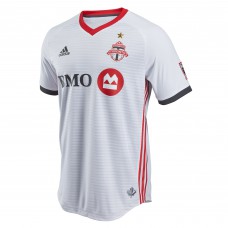 Men's Toronto FC adidas White 2018 Secondary Authentic Custom Jersey