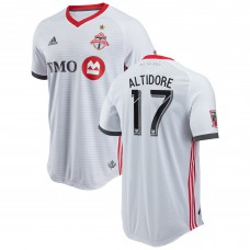 Men's Toronto FC Jozy Altidore adidas White 2018 Secondary Authentic Player Jersey
