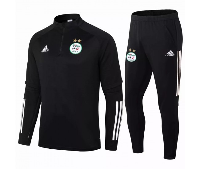 Algeria Black Training Football Tracksuit 2021